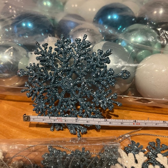 Ball & Snowflake Ornaments Bundle - Picture 2 of 4